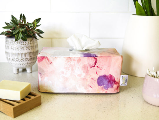    pink-ocean-watercolour-rectangular-tissue-box-cover-bathroom-decor