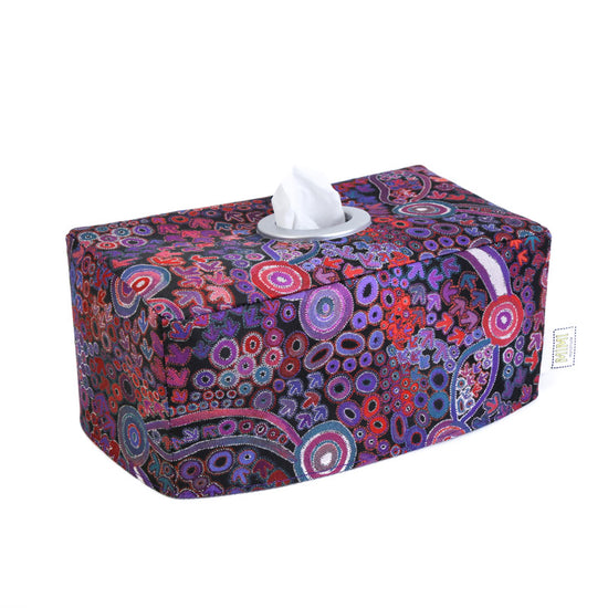 purple-rectangular-bathroom-tissue-box-cover-aboriginal-art-print