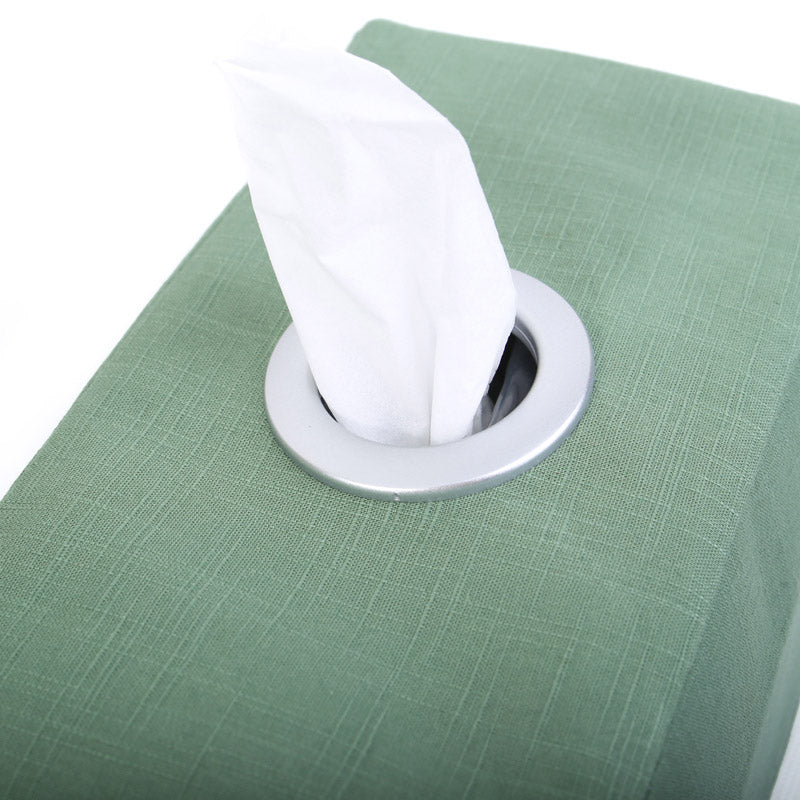 
                  
                    silver-ring-fabric-tissue-box-cover-sage-green
                  
                