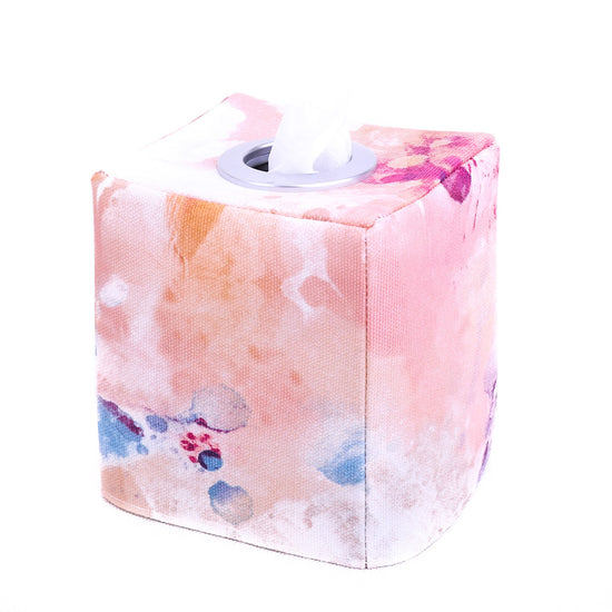 Load image into Gallery viewer, small-tissue-box-cover-pastel-pink-ocean-mimi-handmade-australia
